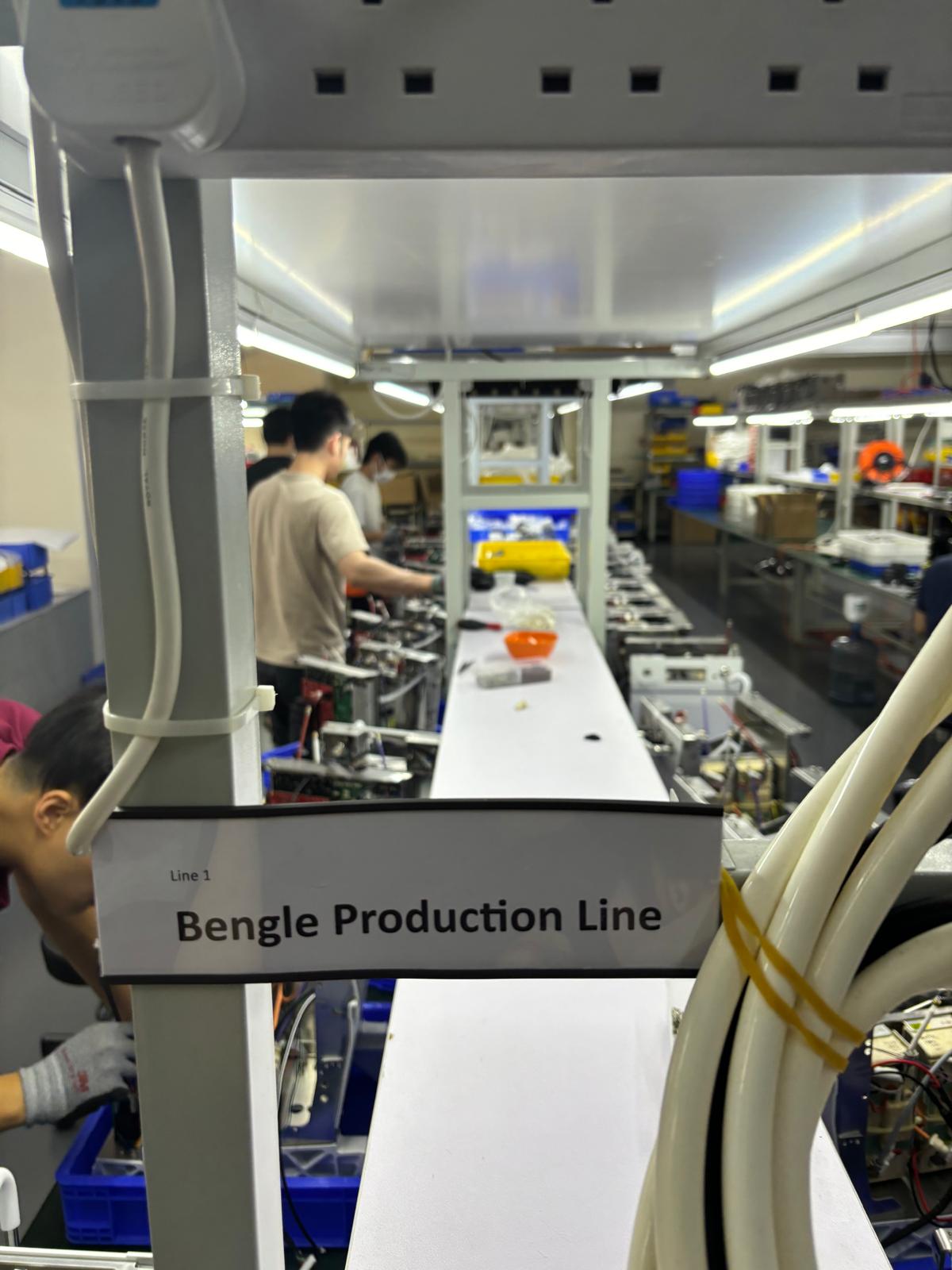خط إنتاج ماكينة الإسبريسو Bengle